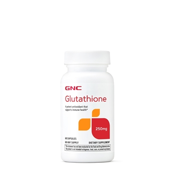 Снимка на GNC L-Glutathione 250 mg/ Л-Глутатион 250 мг -  Царят на  антиоксидантите