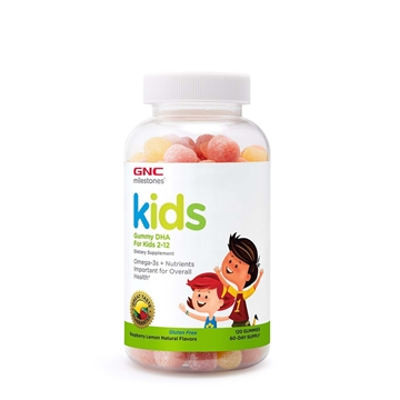 Снимка на GNC MILESTONES® Kids Gummy DHA For Kids 2-12/ Кидс Омега-3 за деца 2-12 години